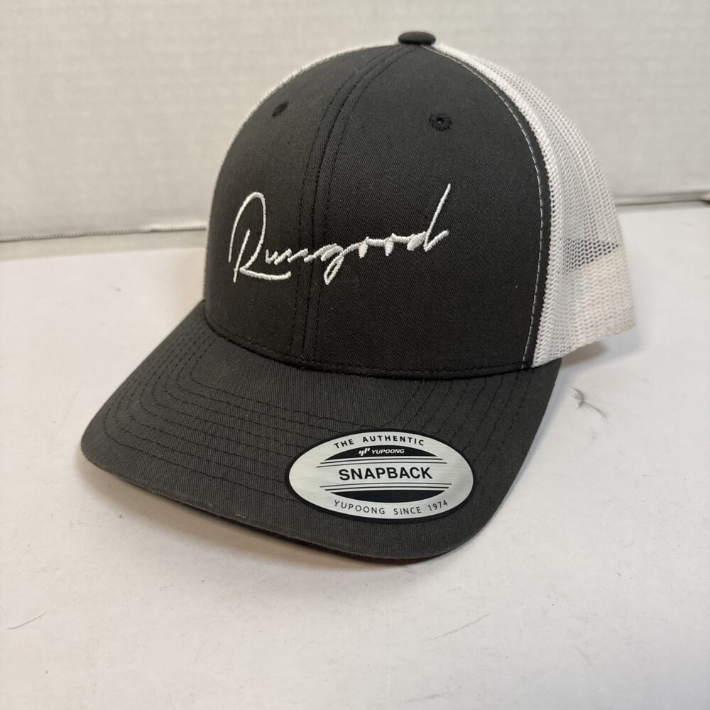 Snapback Run Good Cap Classic Baseball Cap Hat Grey
